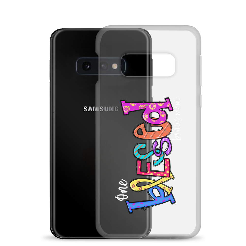 One Blessed Bonus Mom Clear Case for Samsung®