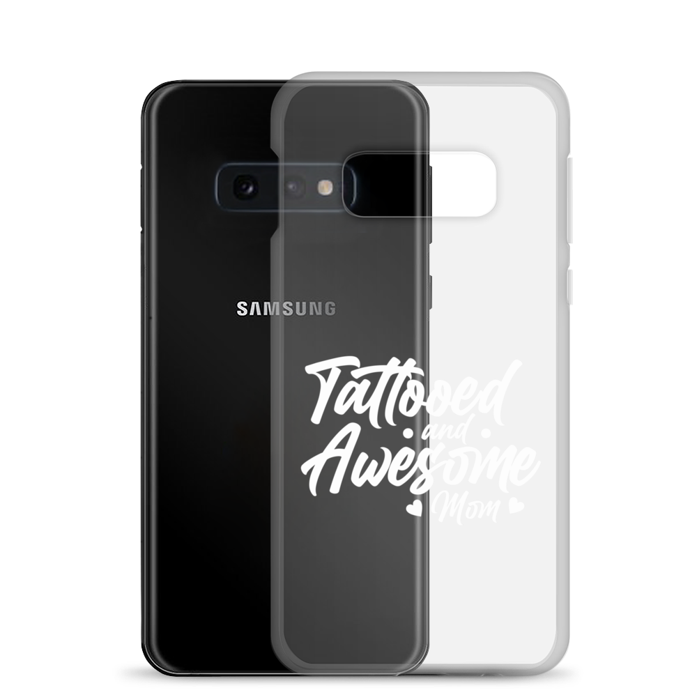 Tattooed And Awesome Mom Clear Case for Samsung®