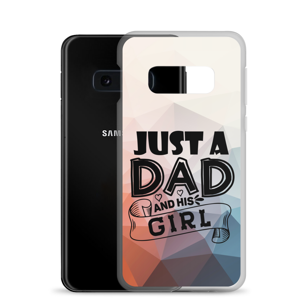 Just A Dad And His Girl Clear Case for Samsung®