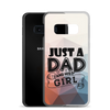 Just A Dad And His Girl Clear Case for Samsung®