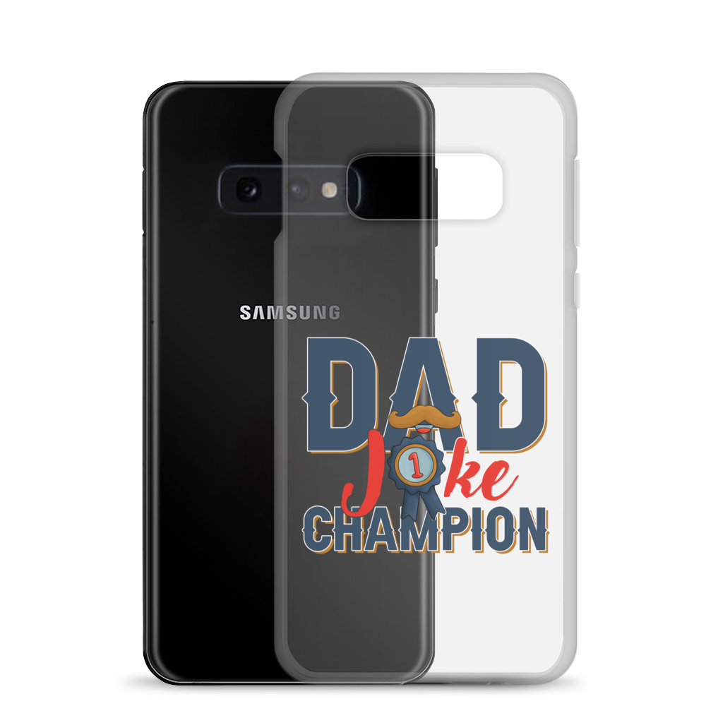 Dad Joke Champion Clear Case for Samsung®