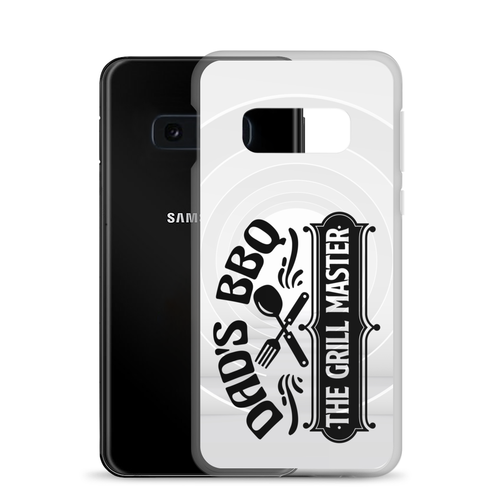 Dad's BBQ The Grill Master Clear Case for Samsung®