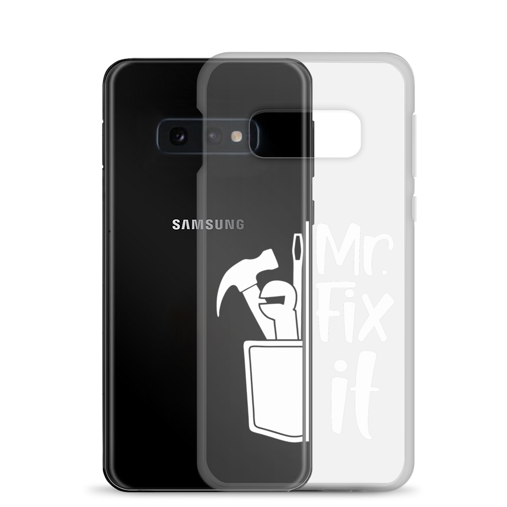 Mr fix It Clear Case for Samsung®