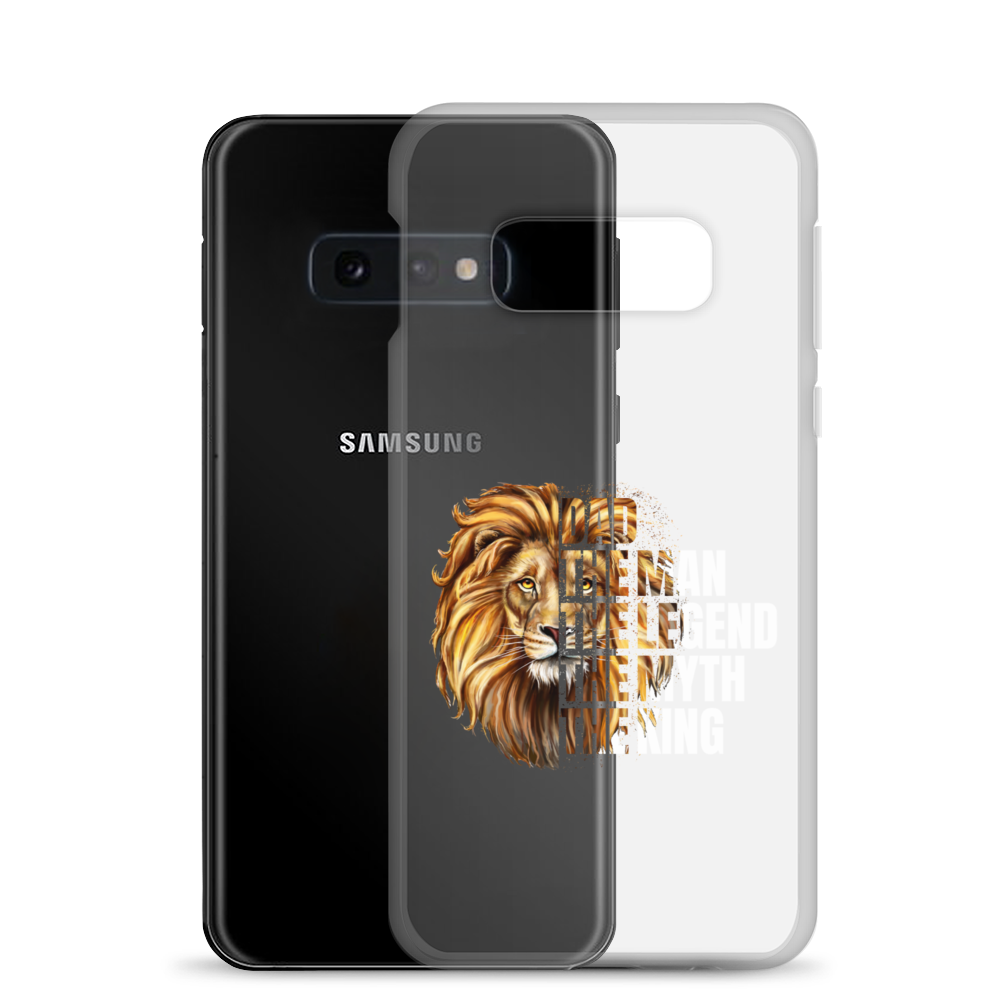 Dad The Man The Legend The Myth The King Clear Case for Samsung®