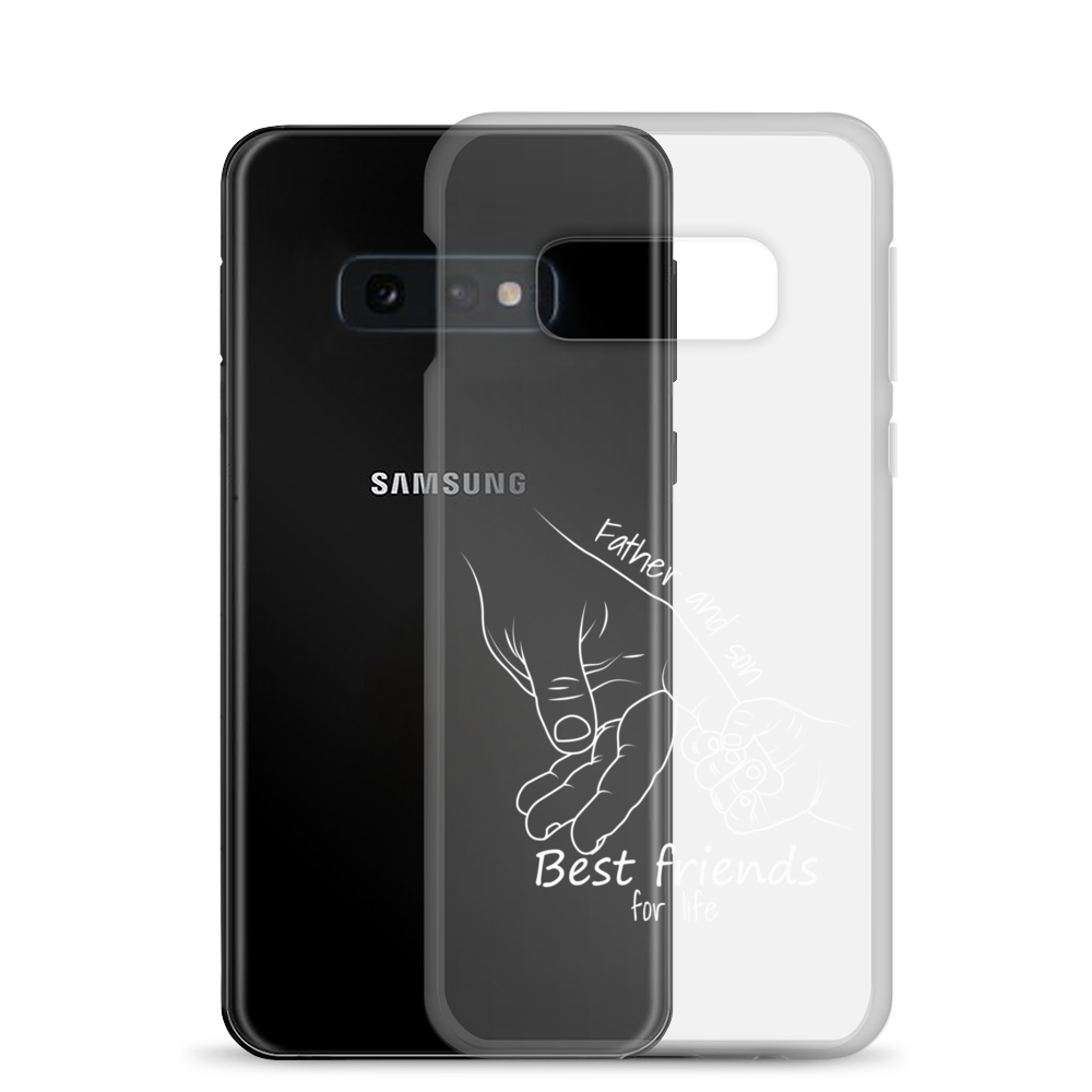 Father And Son Best Friends For Life Clear Case for Samsung®