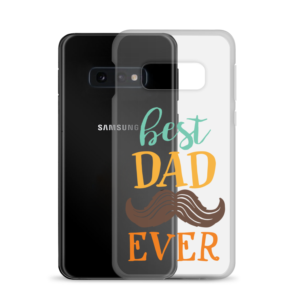 Best Dad Ever Clear Case for Samsung®