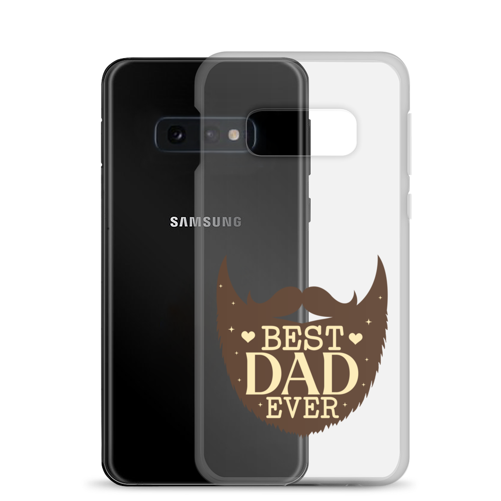 Best Dad Ever Clear Case for Samsung®