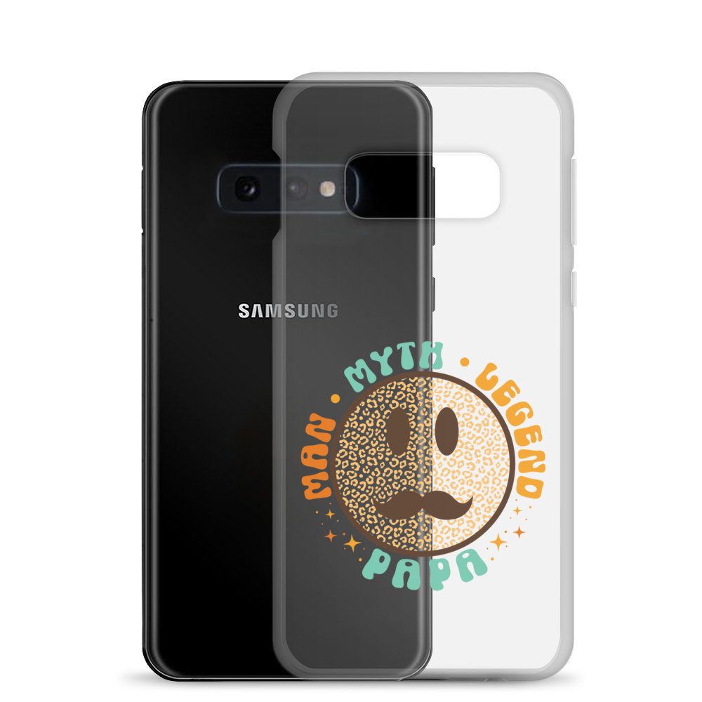 Man Myth Legend Papa Clear Case for Samsung®