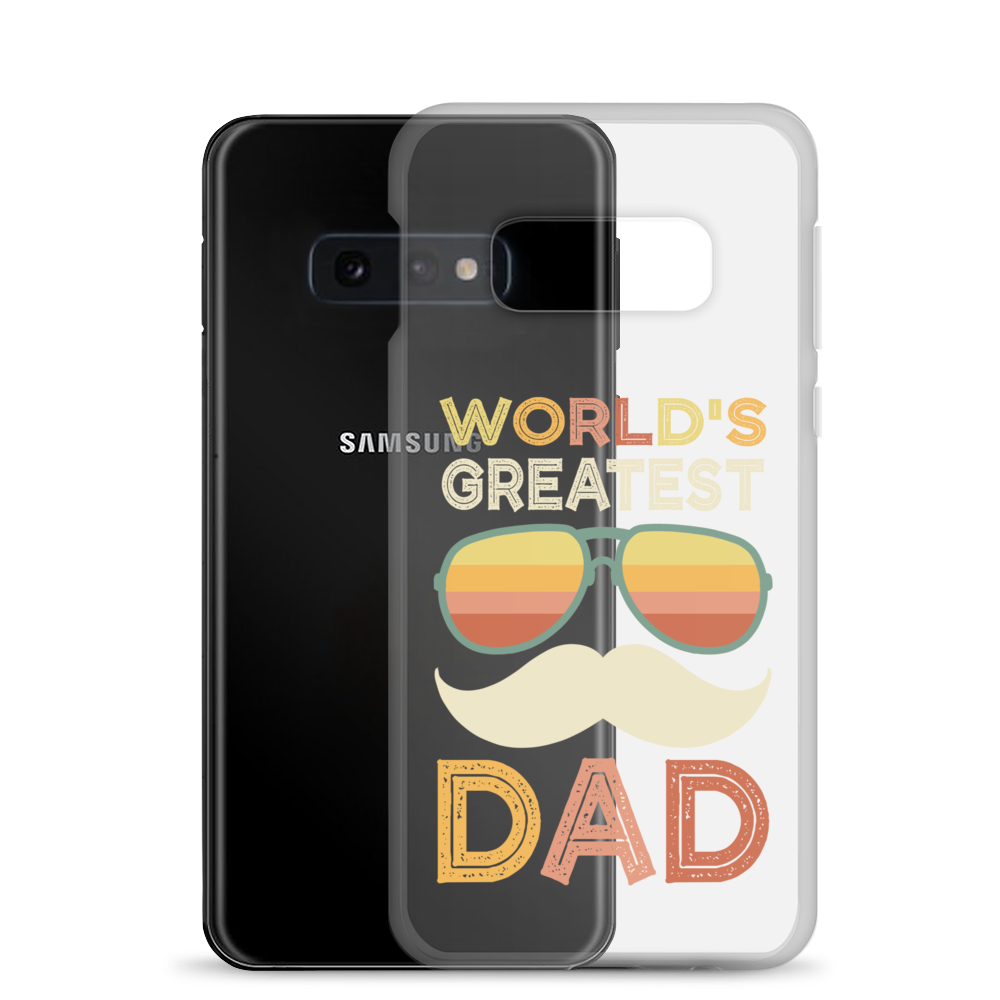 World's Greatest Dad Clear Case for Samsung®