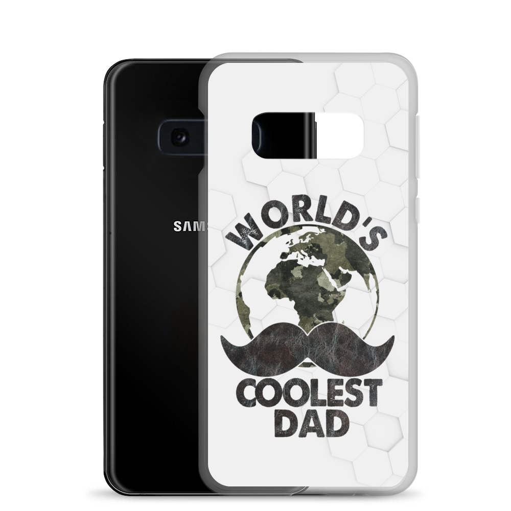 World's Coolest Dad Clear Case for Samsung®