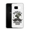 World's Coolest Dad Clear Case for Samsung®