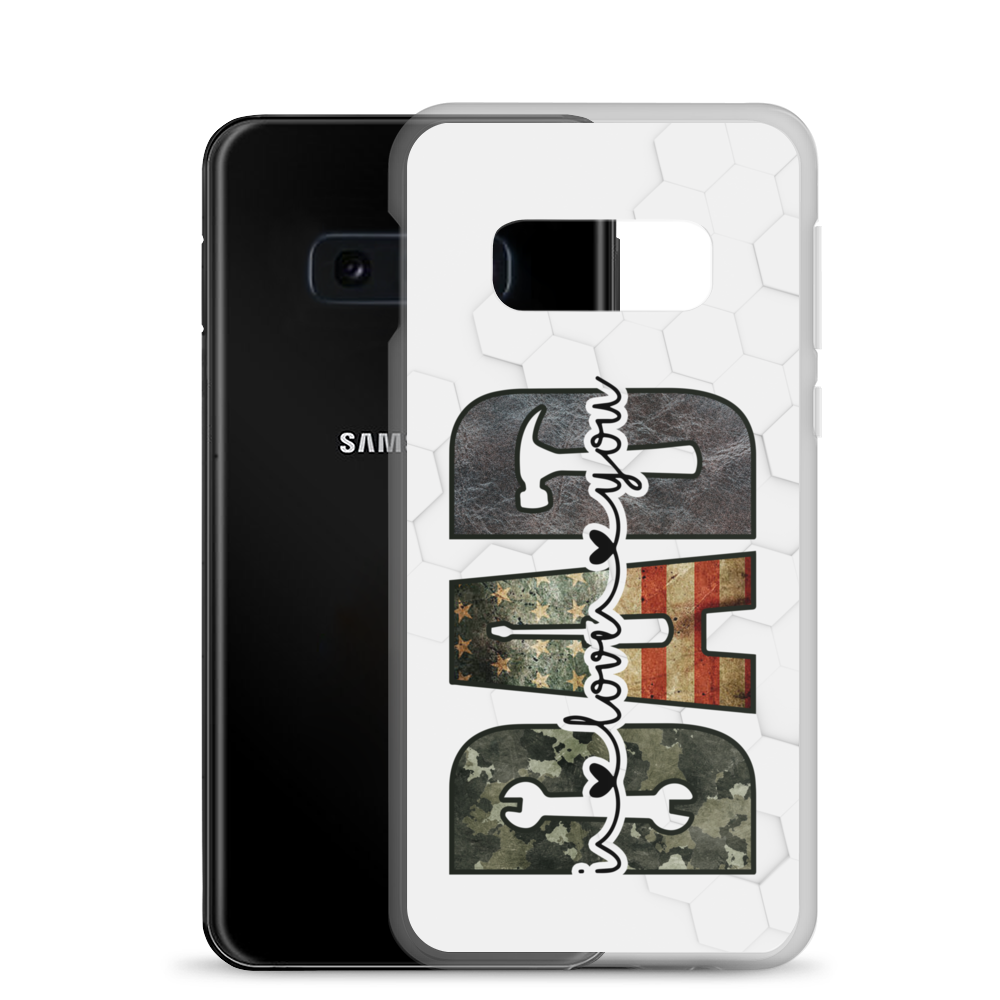 I Love You Dad Clear Case for Samsung®