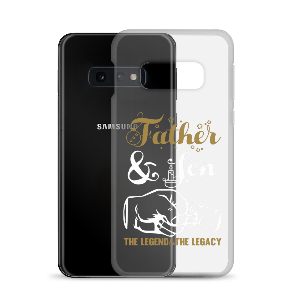 Father And Son The Legend And The Legacy Clear Case for Samsung®