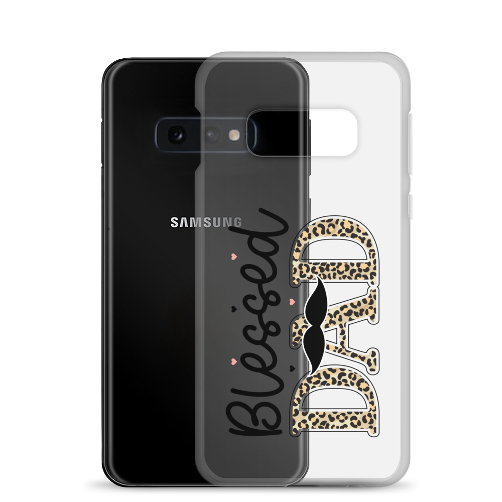 Blessed Dad Clear Case for Samsung®