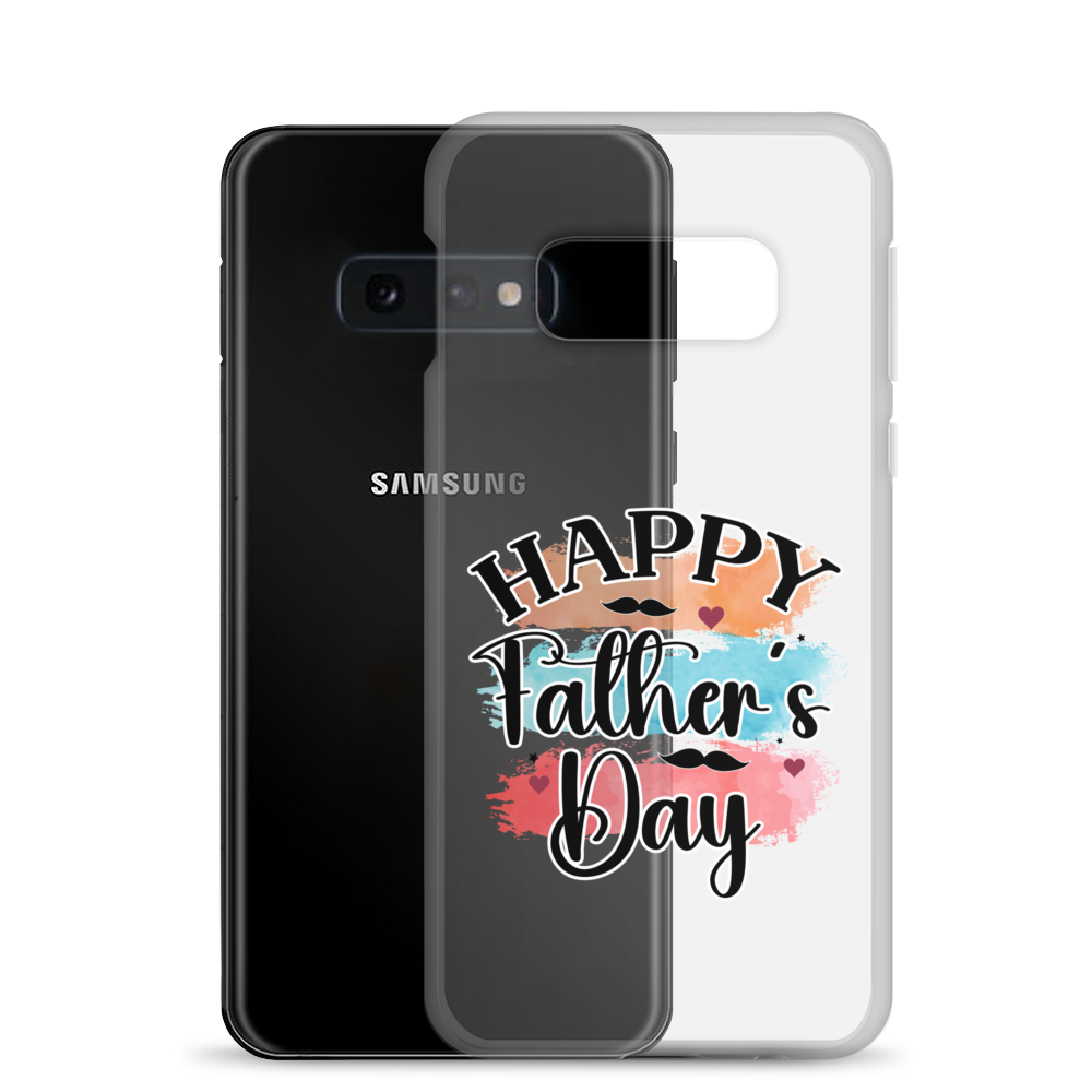 Happy Father's Day Clear Case for Samsung®