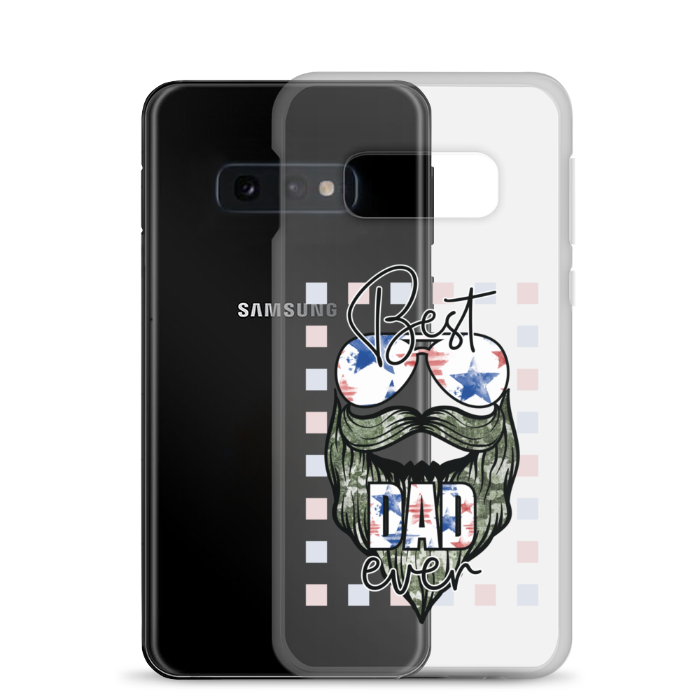 Best Dad Ever Clear Case for Samsung®