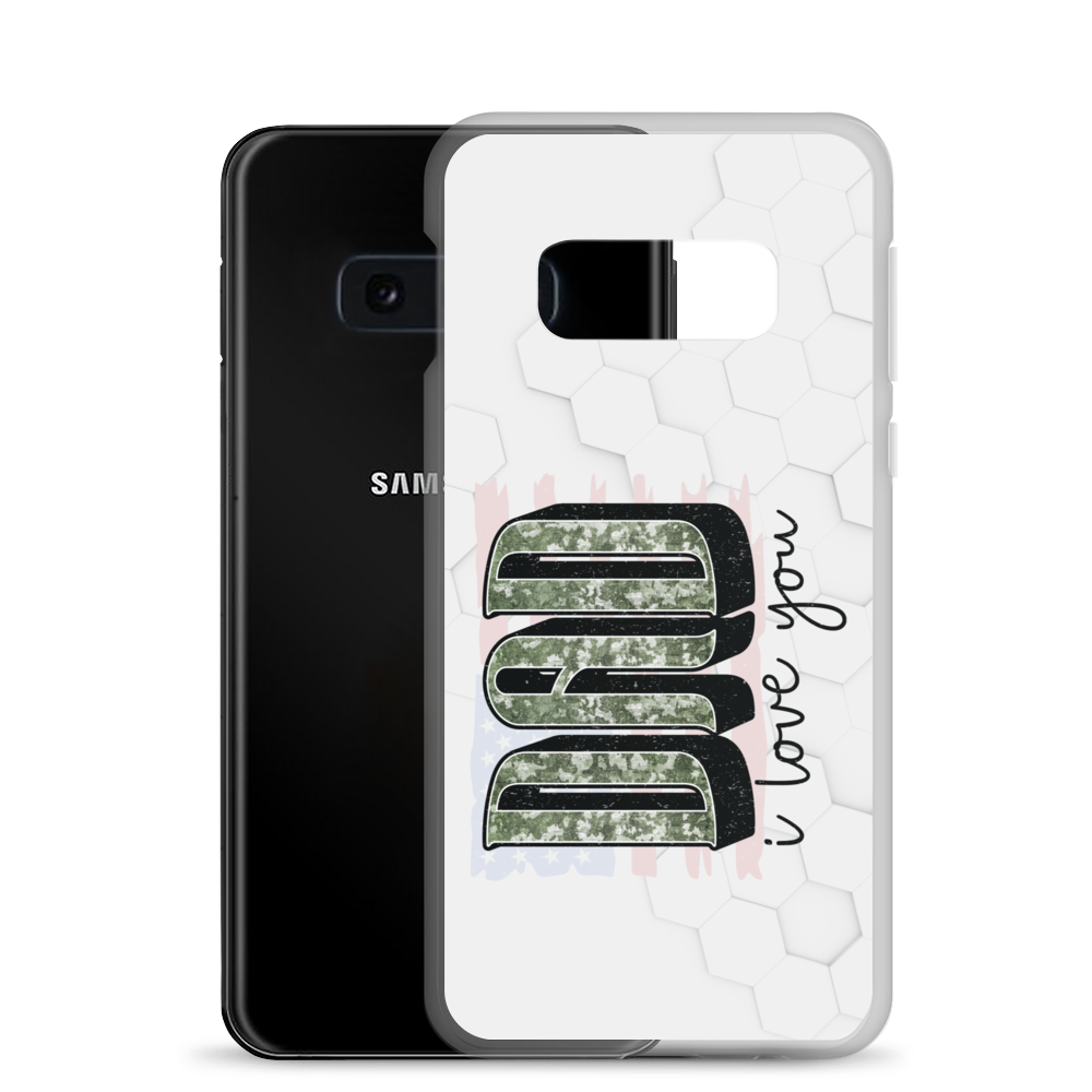 Dad I Love You Clear Case for Samsung®