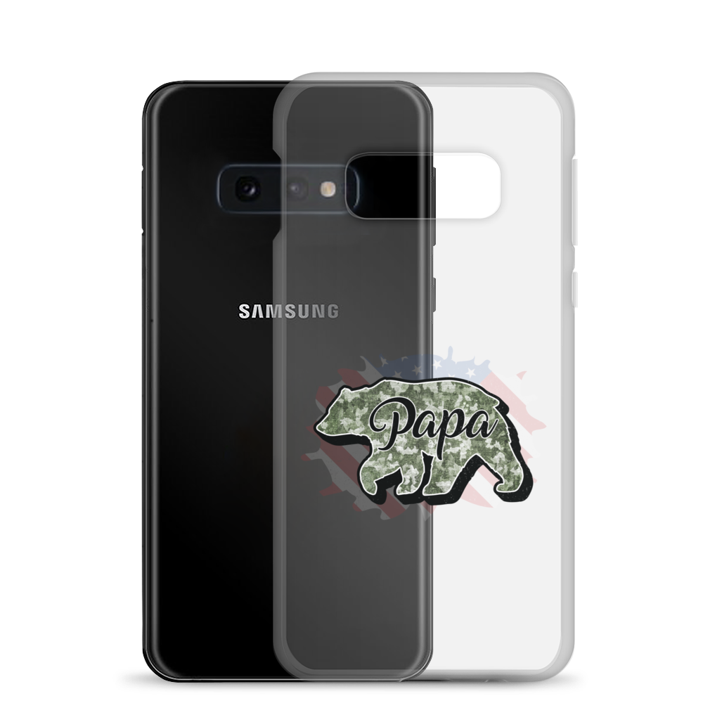 Bear Papa Clear Case for Samsung®