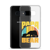 Papa Bear Clear Case for Samsung®