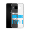 Mer Dad Don't Mess With My Mermaid Clear Case for Samsung®