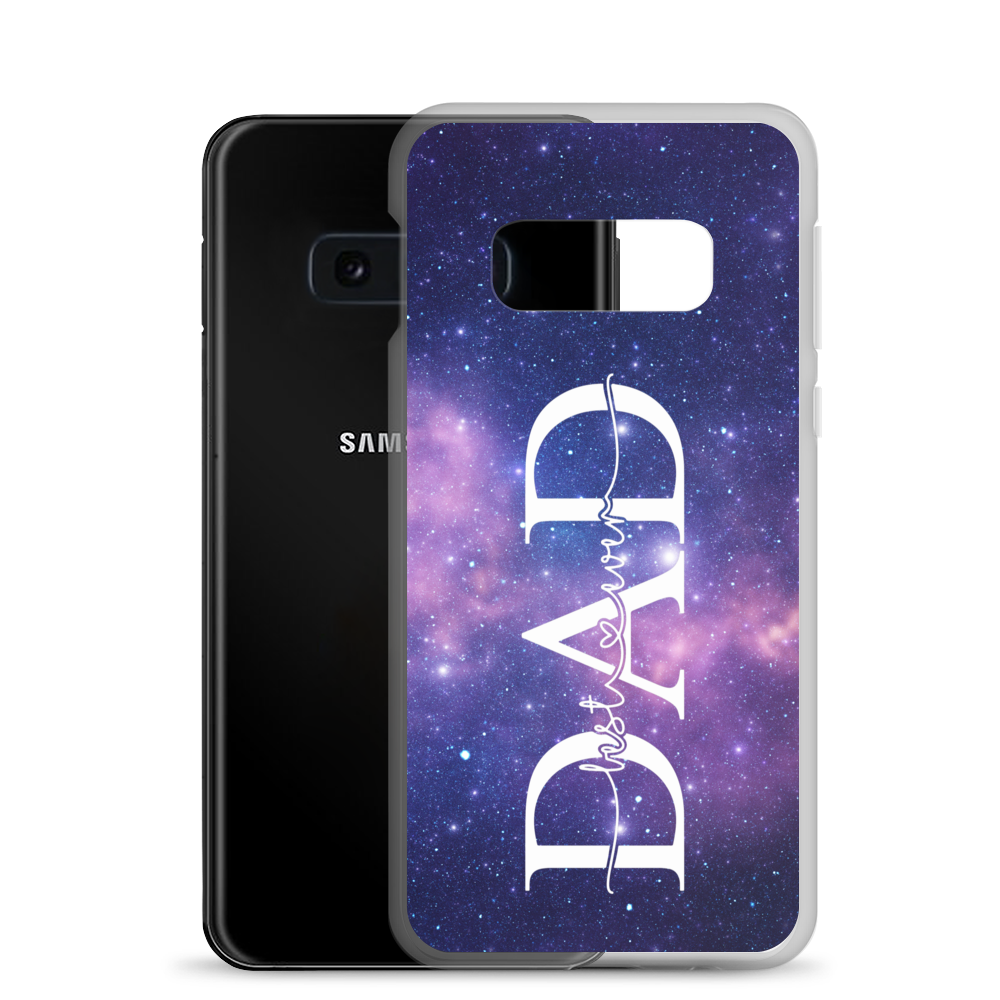 Best Dad Ever Clear Case for Samsung®