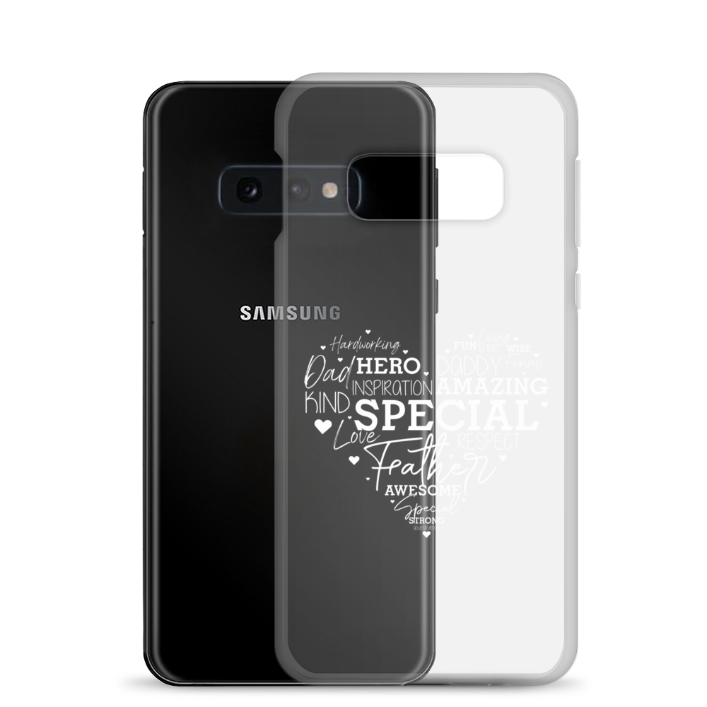 Father Special Hero Amazing Clear Case for Samsung®