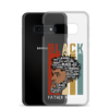 Black Father Matters Clear Case for Samsung®