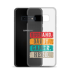 Husband, Daddy, Gamer, Hero Clear Case for Samsung®