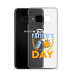 First Father's Day Clear Case for Samsung®