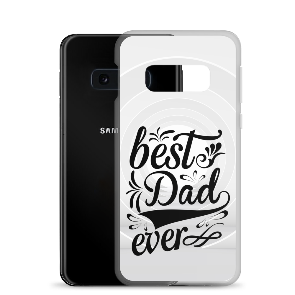 Best Dad Ever Clear Case for Samsung®