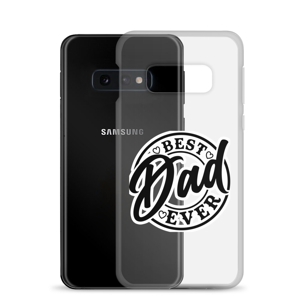 Best Dad Ever Clear Case for Samsung®