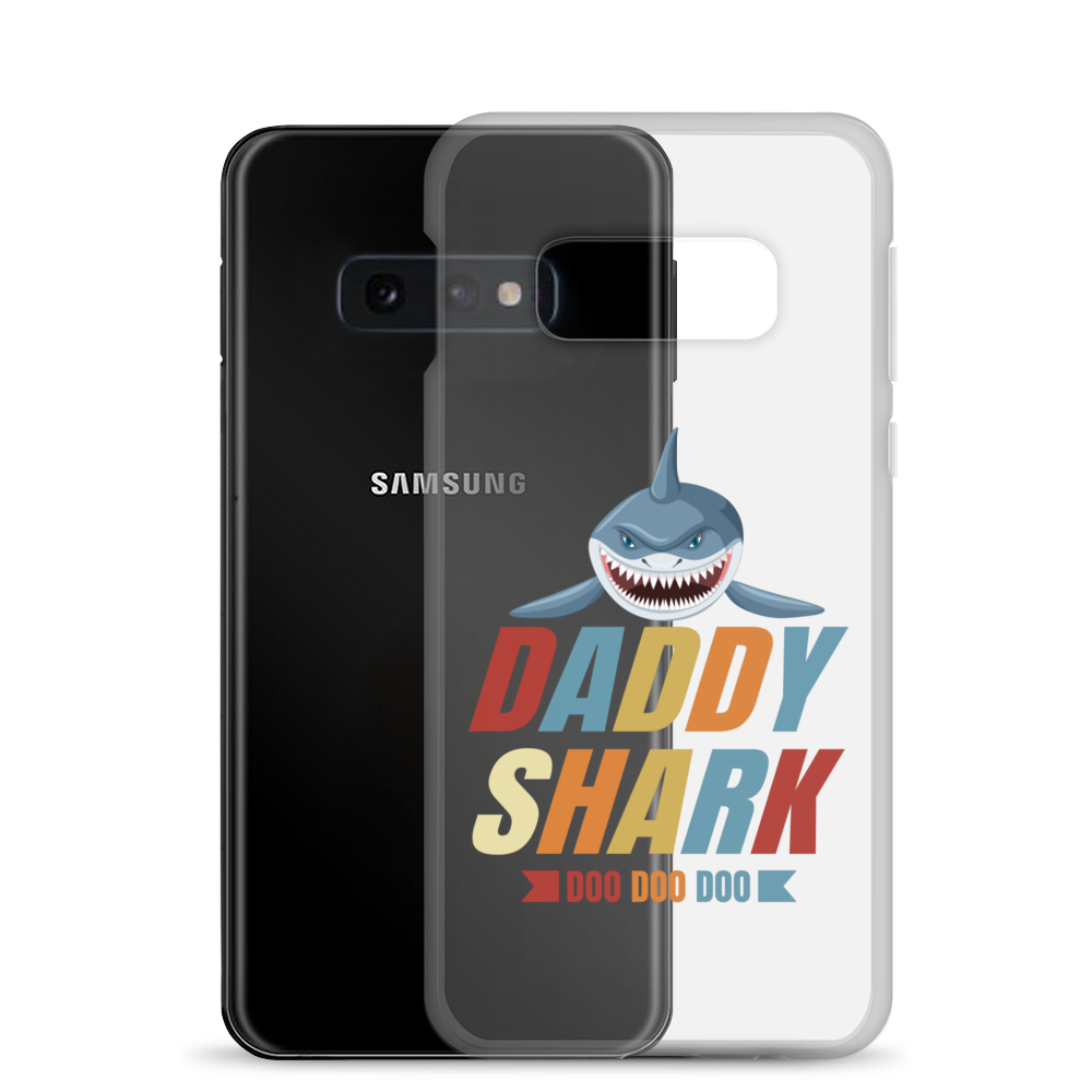 Daddy Shark Doo Doo Doo Clear Case for Samsung®