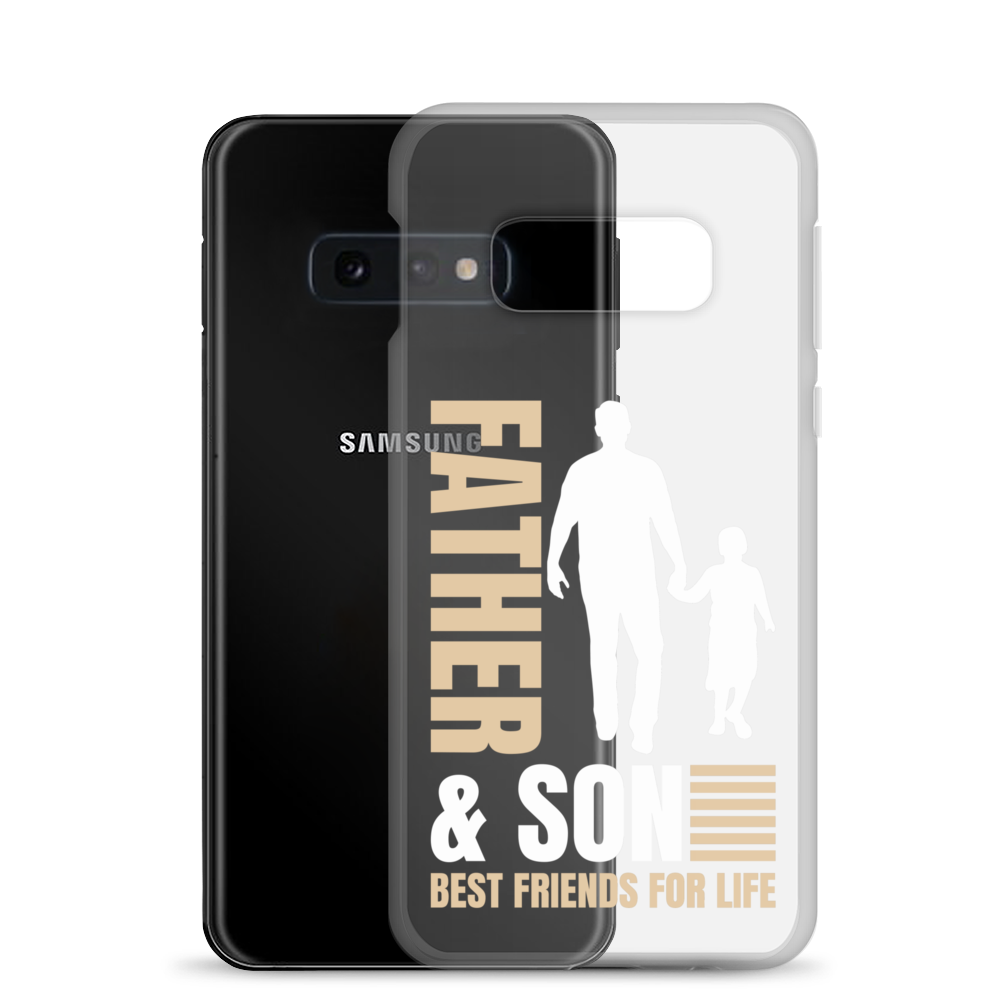 Father & Son Best Friends For Life Clear Case for Samsung®