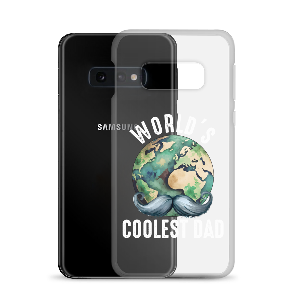 World's Coolest Dad Clear Case for Samsung®