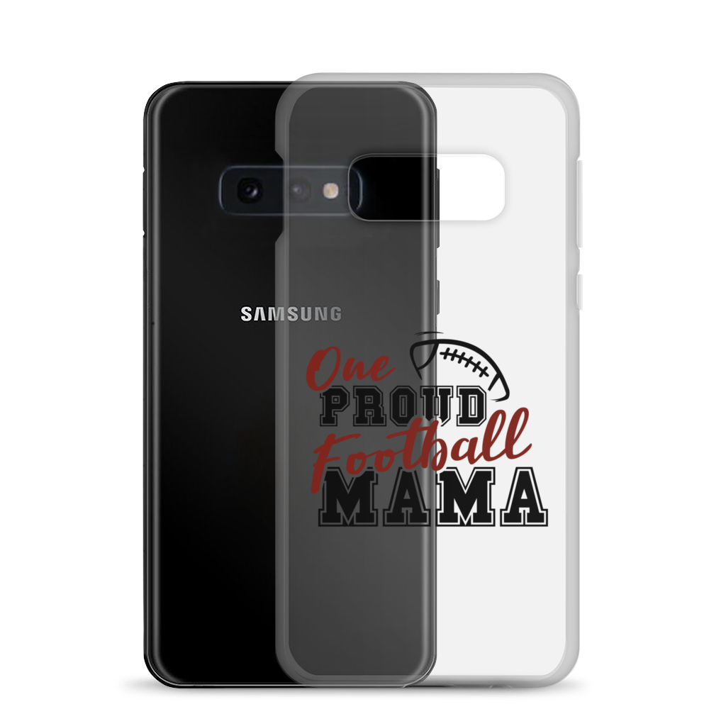 One Proud Football Mom Clear Case for Samsung®