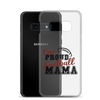 One Proud Football Mom Clear Case for Samsung®