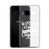 Running Late Is My Cardio #Momlife Clear Case for Samsung®