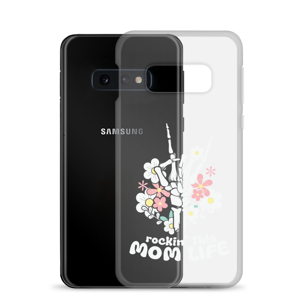 Rockin' This Mom Life Clear Case for Samsung®