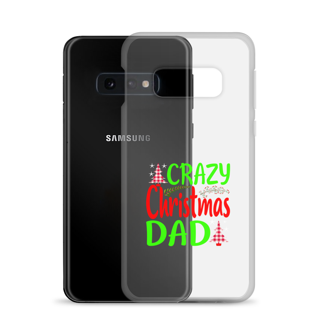 Crazy Christmas Dad Clear Case for Samsung®