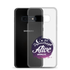 Sleep Deprived But Still Alive #momlife Clear Case for Samsung®