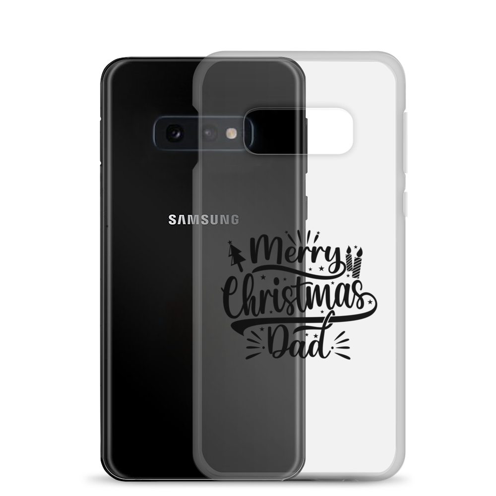 Merry Christmas Dad Clear Case for Samsung®