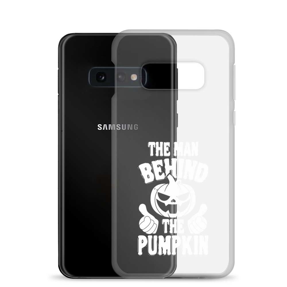 The Man Behind The Pumpkin Clear Case for Samsung®