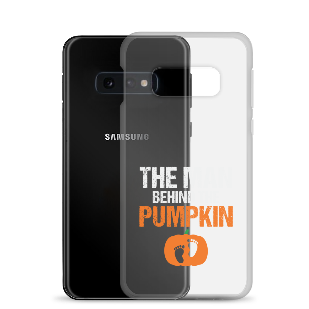 The Man Behind The Pumpkin Clear Case for Samsung®