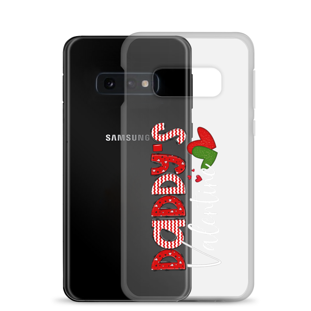 Daddy's Valentine Clear Case for Samsung®