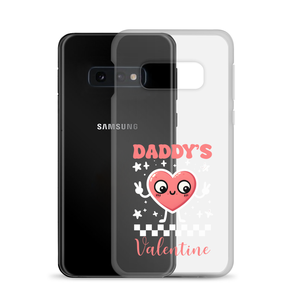 Daddy's Valentine Clear Case for Samsung®