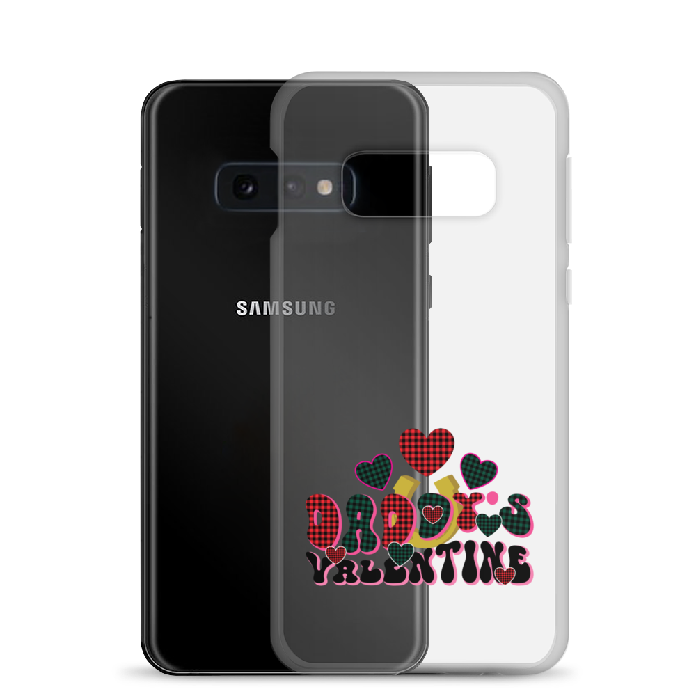 Daddy's Valentine Clear Case for Samsung®