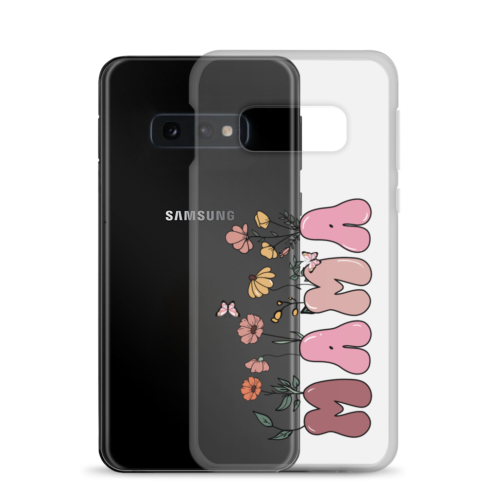 Floral Mama Clear Case for Samsung®