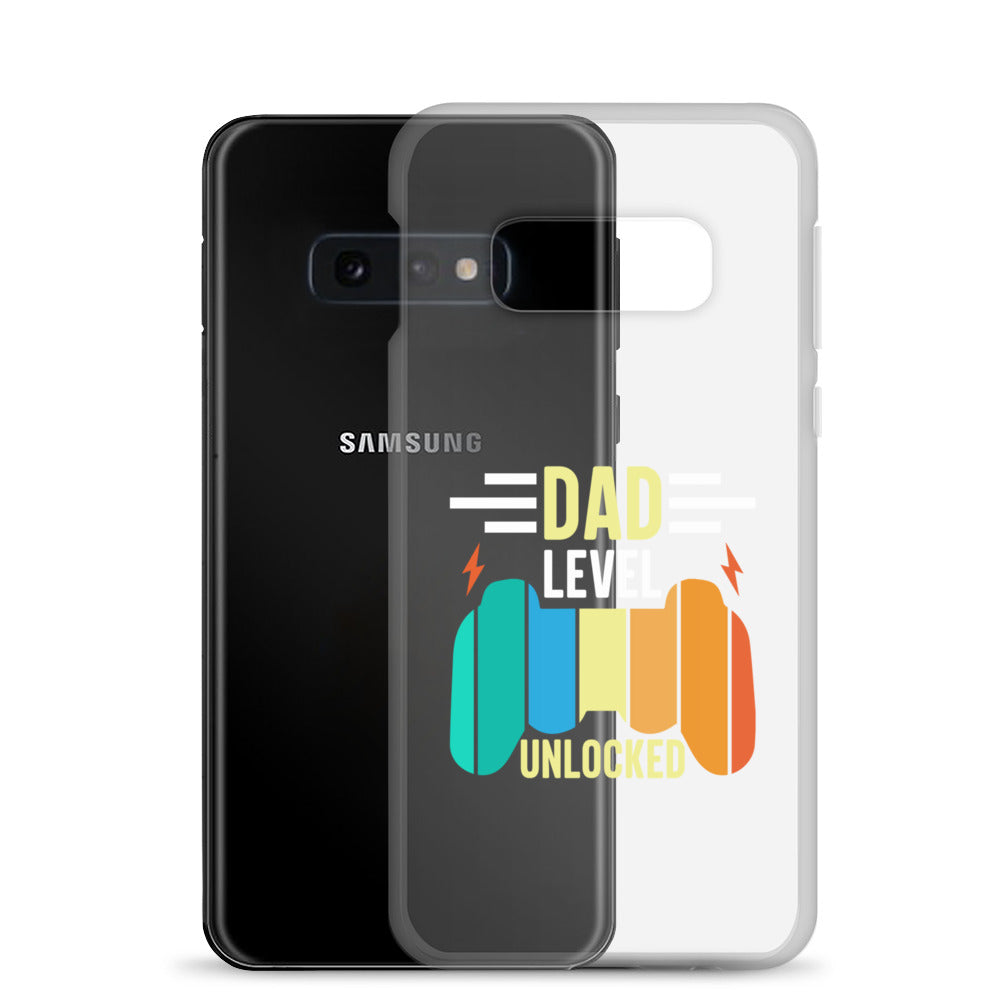 Dad Level Unlocked Clear Case for Samsung®