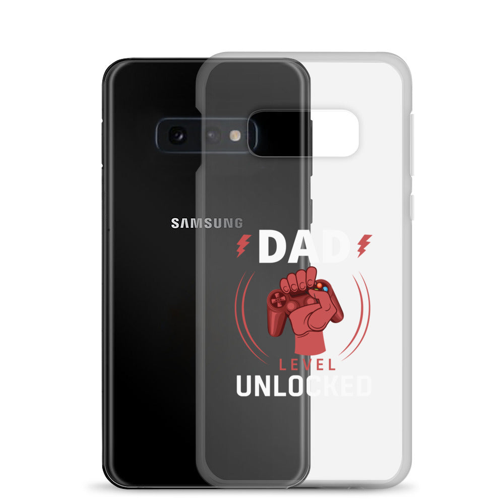 Dad Level Unlocked Clear Case for Samsung®