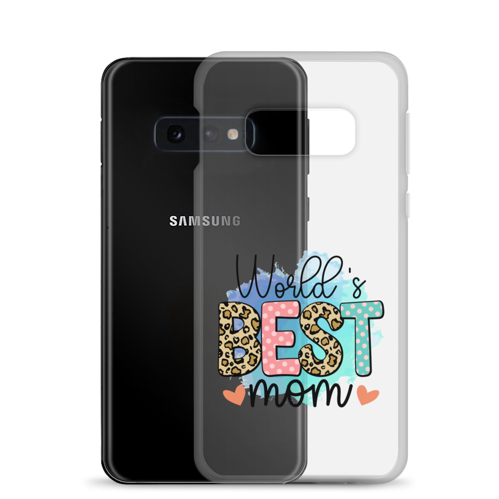 World's Best Mom Clear Case for Samsung®